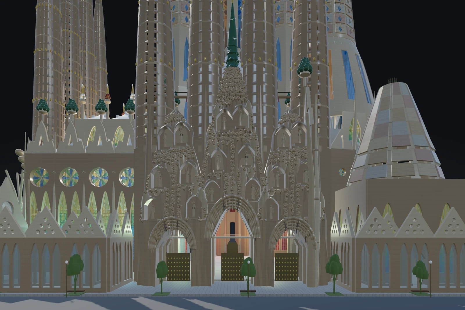 Sagrada Família: Detail