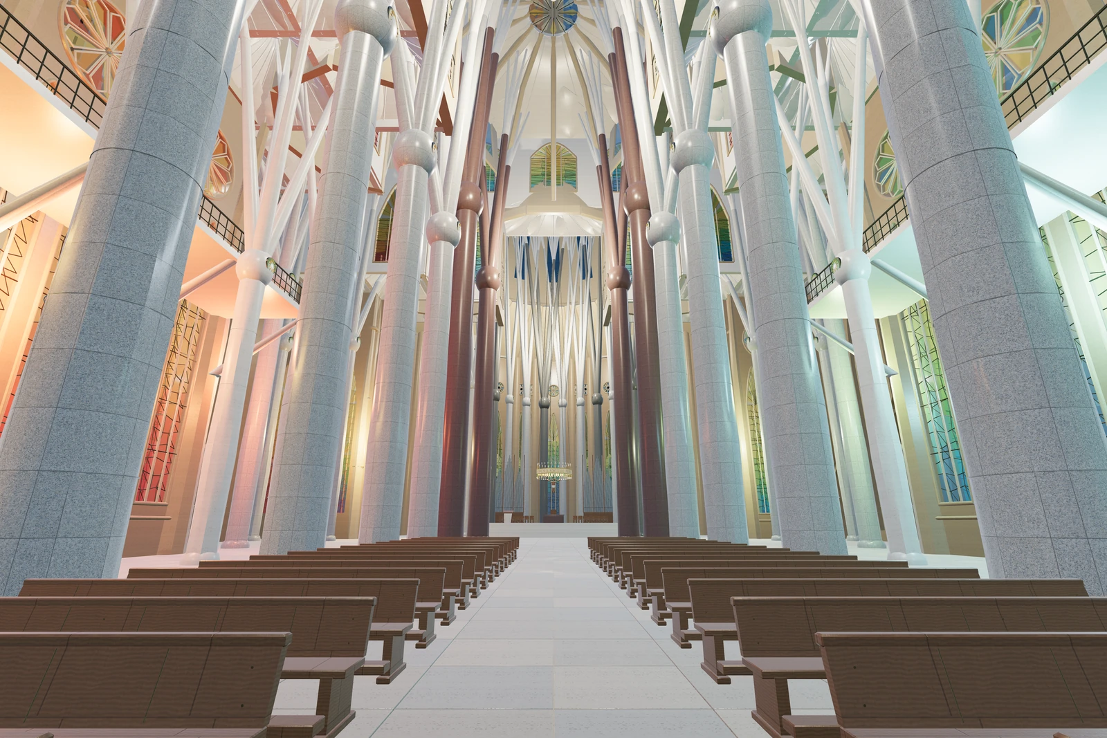 Sagrada Família: Hlavní loď