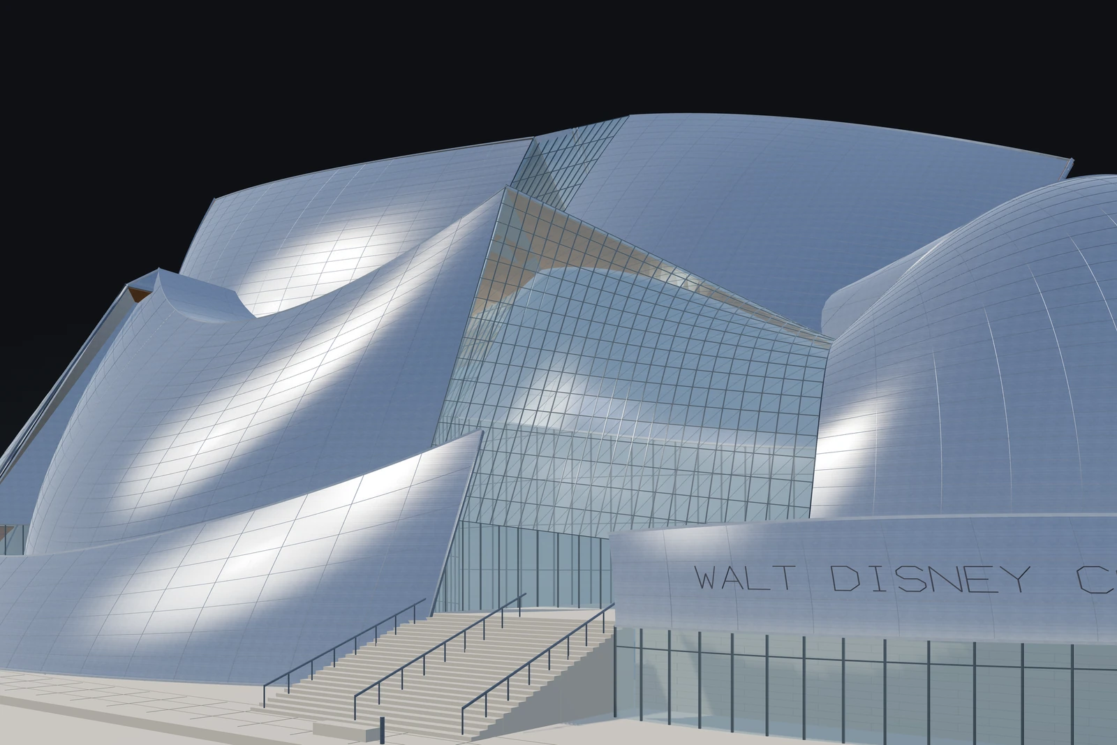 Walt Disney Concert Hall: Detail