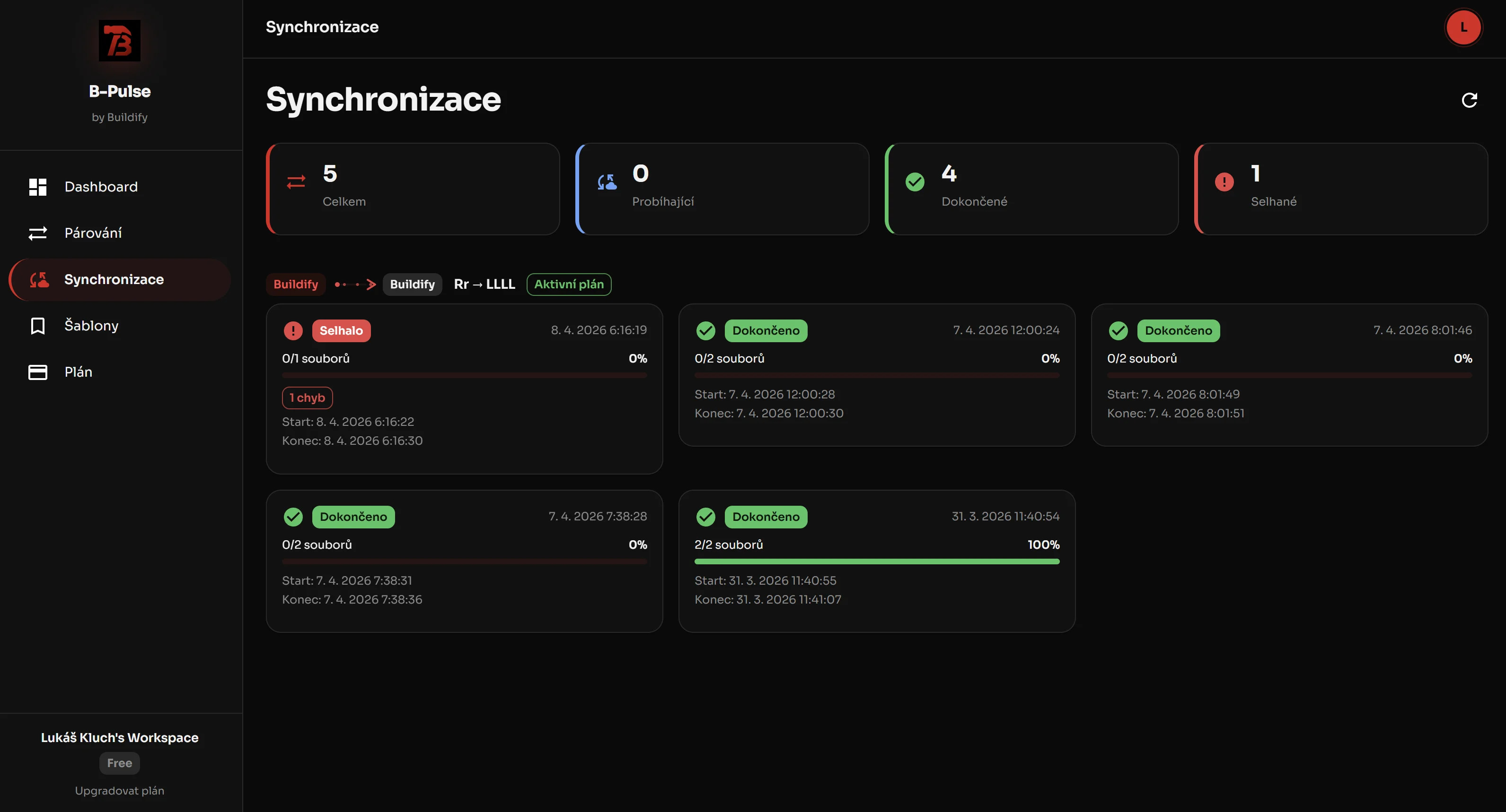 bim-pulse – Synchronizace